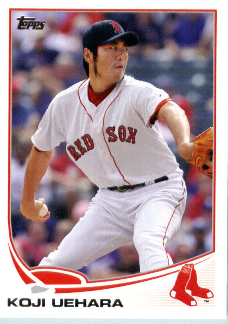 2013 Topps MLB Baseball Card # 618 Koji Uehara Boston Red Sox at